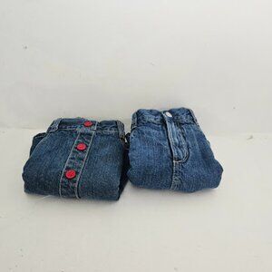 Bundle of 2 Gymboree Girls’ Denim Skirts Size 10